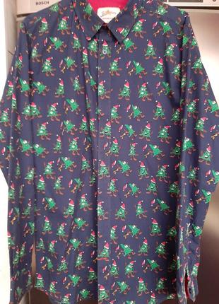 Рубашка новогодняя