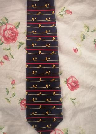 Christian armand шёлковый галстук.2 фото