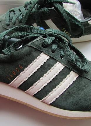 Кроссовки adidas samoa оригинал замша длинна по стельке 24 см