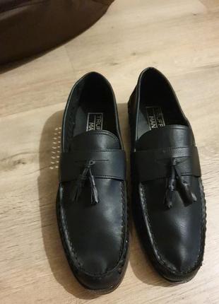 Truffle collection london loafers лоферы кожаные1 фото