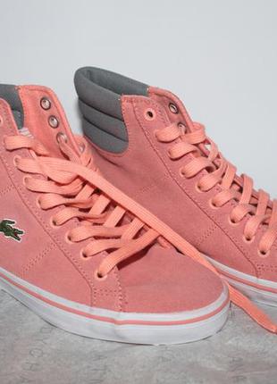 Продам кеди lacoste marcel mid