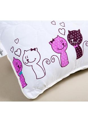 Набор одеяло+подушка разные размеры iris - kitty детское подростковое одеяло подушка детская подростковая ковдра дитяча підліткова6 фото