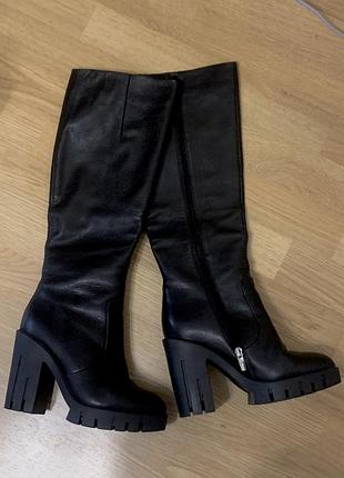 Чоботи шкіра attizzare at1018-600-2m 37 оригінал