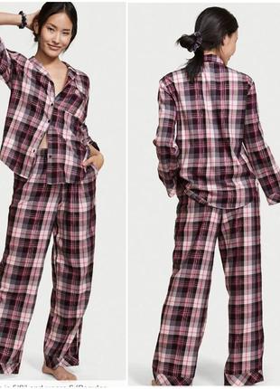 Фланелевая пижама от victoria's secret1 фото