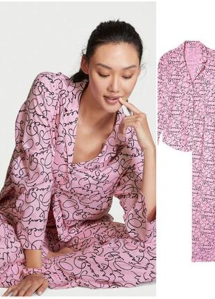 Фланелевая пижама от victoria's secret . розмір всі