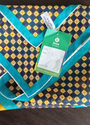 Oxfam 100% бавовняна косинка на шию/сумочку4 фото