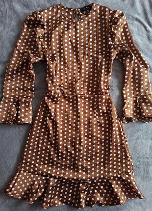Платье в горох