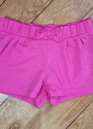 Шорти для дівчинки, ріст 98, 116, колір малиновий