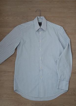 Чоловіча класична сорочка, calvin klein, розмір m 39 15h