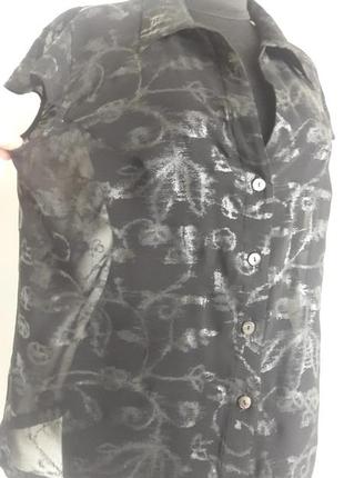Изысканная полупрозрачная блуза от marella, max mara, 38/406 фото