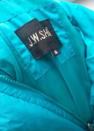 Куртка пальто стеганая j. w. shan зимняя демисезонная4 фото