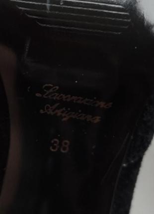 Шикарные сапоги замша на фигурном каблуке 388 фото