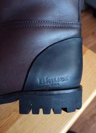 Ботинки натуральная кожа blauer usa