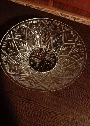 Салатник хрустальный