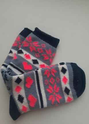 Теплі зимові носочки