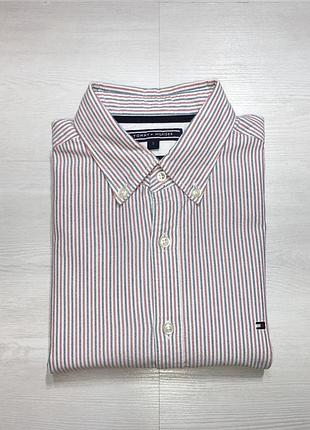 Брендова чоловіча сорочка кежуал tommy hilfiger оригінал