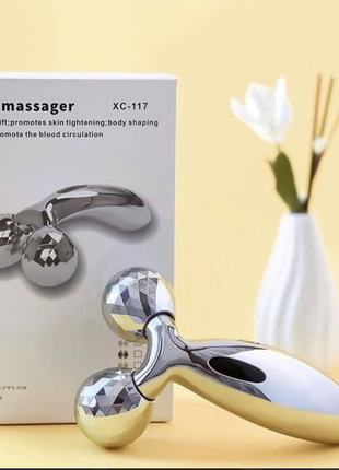 💜підтягуючий-масажер для обличчя і тіла 3d massager.💜оригінал.💜5 фото