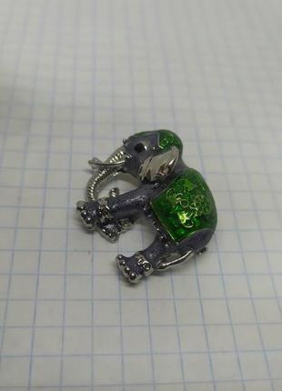 Брошка слоник. слон