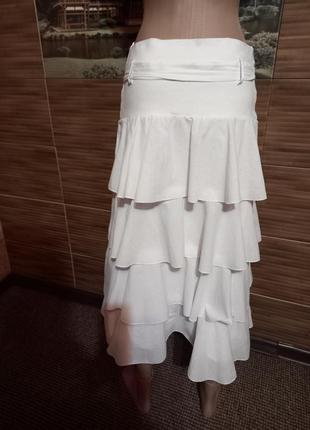 Шикарная многослойная юбка shadows италия2 фото