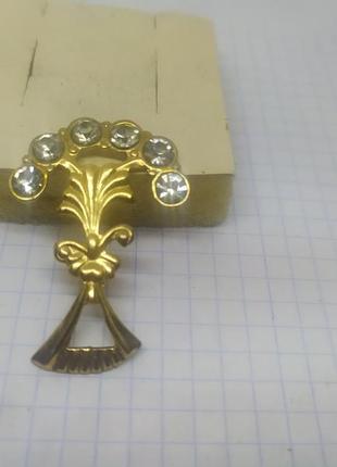 Винтажная брошь