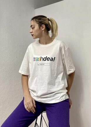 Футболка от zara с принтом