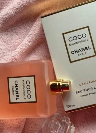 Парфюм chanel coco mademoiselle l'eau privee eau de parfum 100 мл3 фото