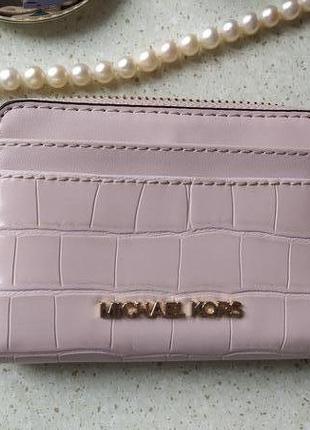 Мале жіноче портмоне michael michael kors jet set charm 34s1gt9z1l soft pink 1 н1 фото