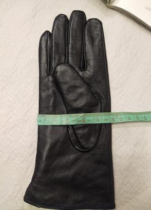 Кожаные перчатки m-l4 фото
