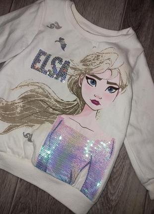 Світшот толстовка ельза холодне серце 💙 2