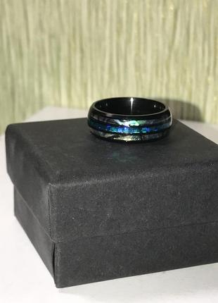 📢акція 📢кільце перстень 8 мм 18-20 розмір обручку під чорне