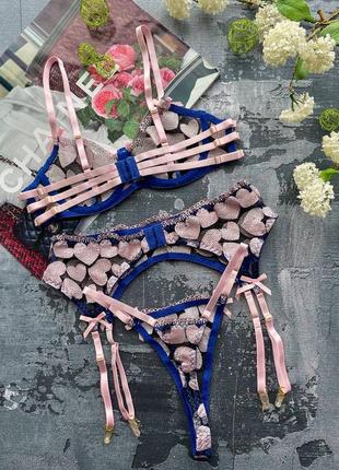 Идеальный комплект женского белья на 14 февраля 😍 фото реал! фото на теле по запросу2 фото