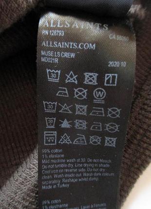 Лонгслив/кофта allsaints - muse ls crew9 фото