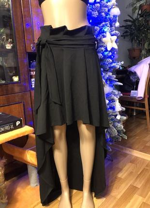 Обалденная итальянская вечерняя юбка на высокую девушку.1 фото