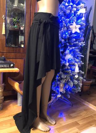 Обалденная итальянская вечерняя юбка на высокую девушку.6 фото