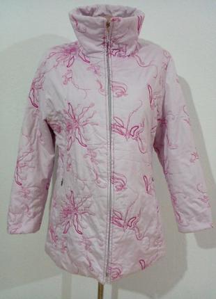 Весняна демісезонна куртка з вишивкою  covara