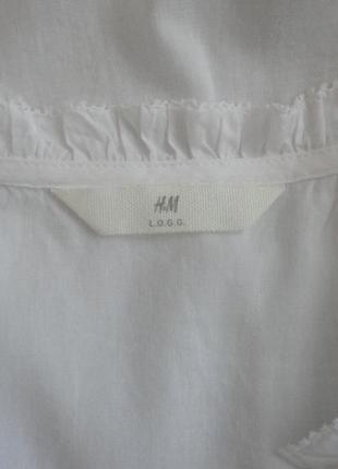 Супер брендовая белая блуза блузка хлопок6 фото