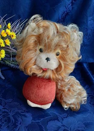 Лев ссср львенок 100% плюшевый советский винтаж котенок мягкая игрушка ретро