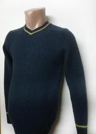 Шерстяной 👍 уютно теплый брендовый свитерок 💎8 фото