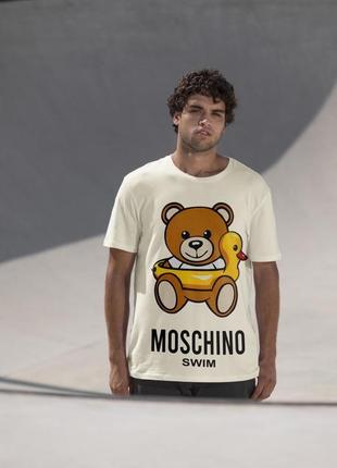 Футболки унисекс moschino teddy bear🐻