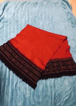 Вінтаж, шарф з валяноі вовни