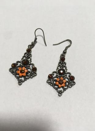 Серьги винтаж 3