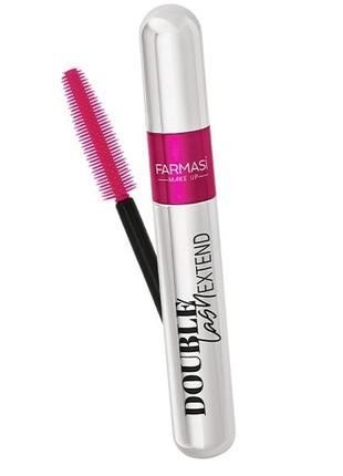 Тушь для ресниц double lash extend farmasi