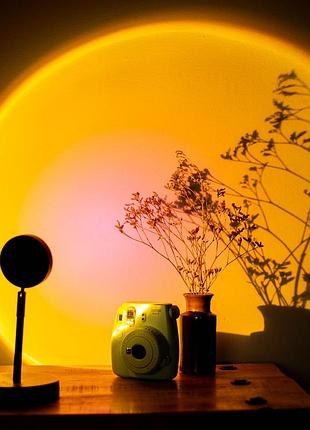 Проекционный светильник led для селфи sunset lamp(23 см)