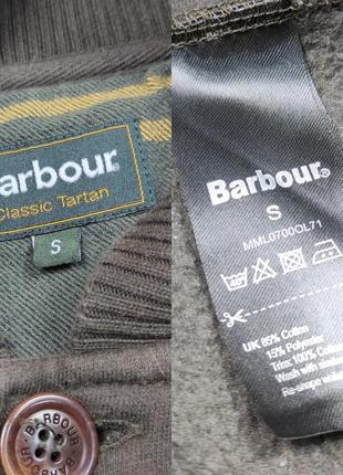 Кофта толстовка стильная крутая на пуговицах мужская barbour s4 фото