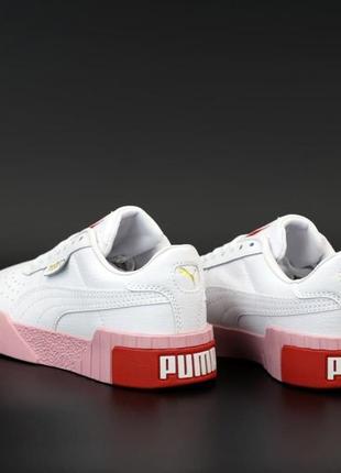 Кожаные кроссовки puma cali5 фото