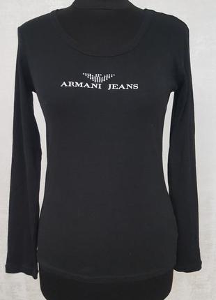 Armani jeans стильный лонгслив