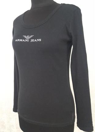 Armani jeans стильный лонгслив3 фото