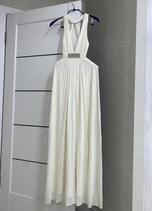 Вечернее / выпускное платье сарафан bcbg max azria