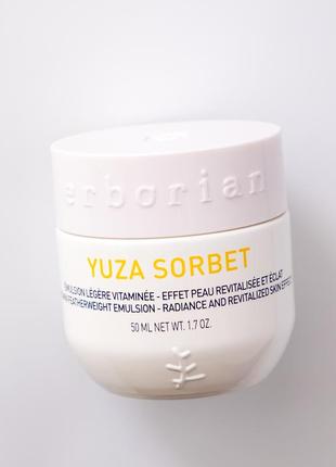 Erborian yuza sorbet emulsion увлажняющий крем