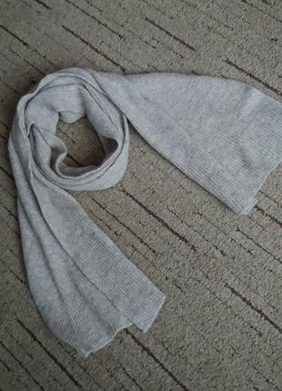 Великолепный вязаный шарф из шерсти и ангоры, пушистый и теплый5 фото